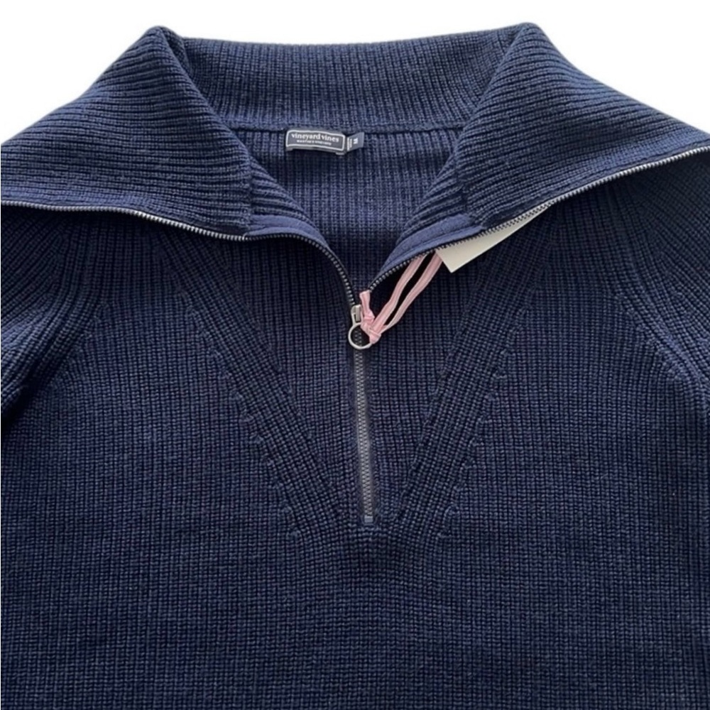 Vineyard Vines Striped Half-Zip Sweater - Picture 7 of 13